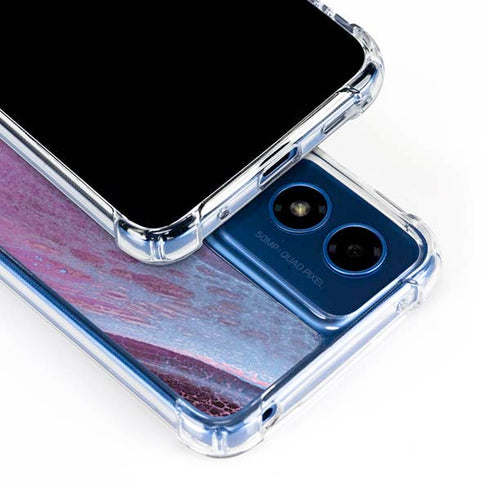 Space Marble Moto G 5G (2024) Clear Case